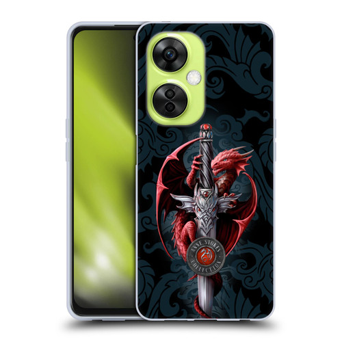 Anne Stokes Dragons Dagger Soft Gel Case for OnePlus Nord CE 3 Lite 5G