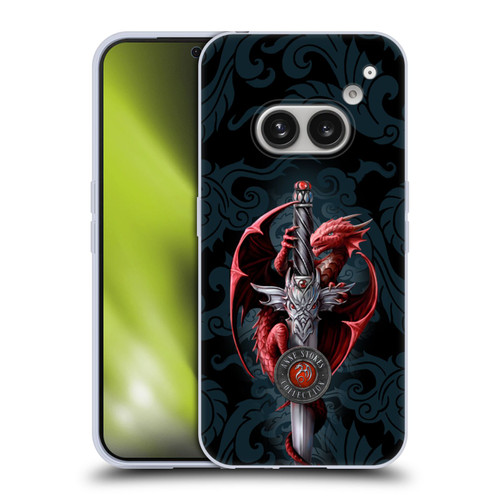 Anne Stokes Dragons Dagger Soft Gel Case for Nothing Phone (2a)