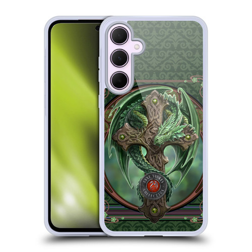 Anne Stokes Dragons Woodland Guardian Soft Gel Case for Samsung Galaxy A35 5G