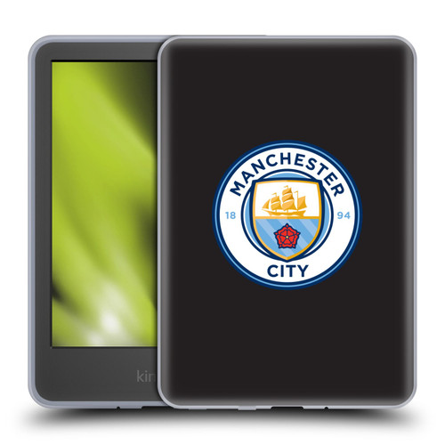 Manchester City Man City FC Badge Black Full Colour Soft Gel Case for Amazon Kindle 11th Gen 6in 2022