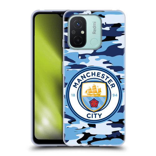Manchester City Man City FC Badge Camou Blue Moon Soft Gel Case for Xiaomi Redmi 12C