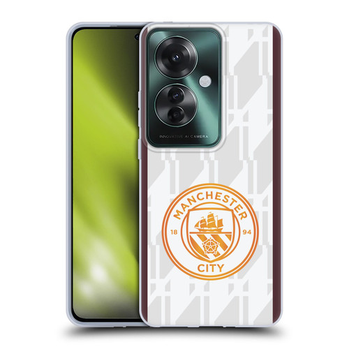 Manchester City Man City FC 2023/24 Badge Kit Away Soft Gel Case for OPPO Reno11 F 5G / F25 Pro 5G