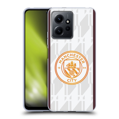 Manchester City Man City FC 2023/24 Badge Kit Away Soft Gel Case for Xiaomi Redmi Note 12 4G