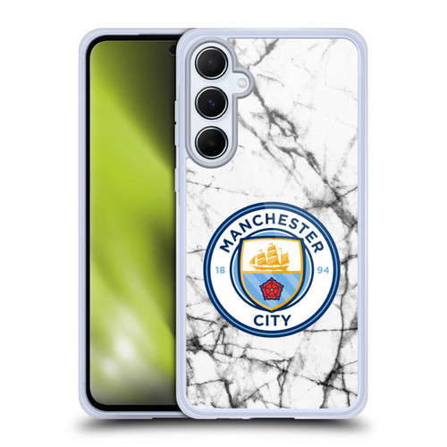 Manchester City Man City FC Marble Badge Full Colour Soft Gel Case for Samsung Galaxy A55 5G Manchester City Man City FC Marble Badge Full Colour Soft Gel Case for Samsung Galaxy A55 5G
