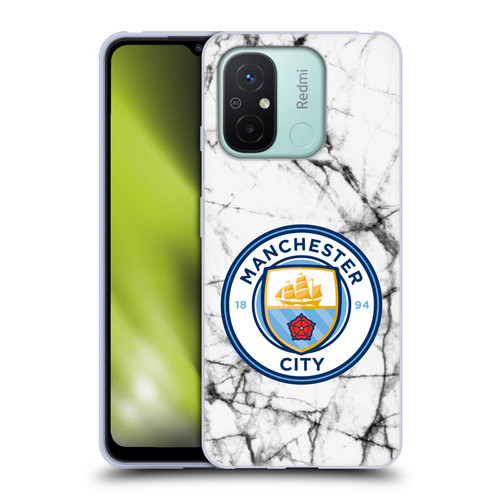 Manchester City Man City FC Marble Badge Full Colour Soft Gel Case for Xiaomi Redmi 12C