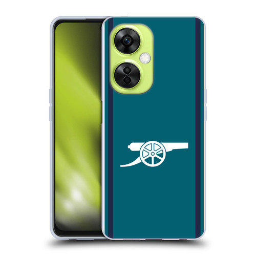 Arsenal FC 2023/24 Crest Kit Third Soft Gel Case for OnePlus Nord CE 3 Lite 5G