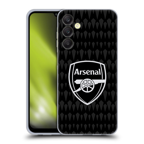Arsenal FC 2023/24 Crest Kit Home Goalkeeper Soft Gel Case for Samsung Galaxy A25 5G