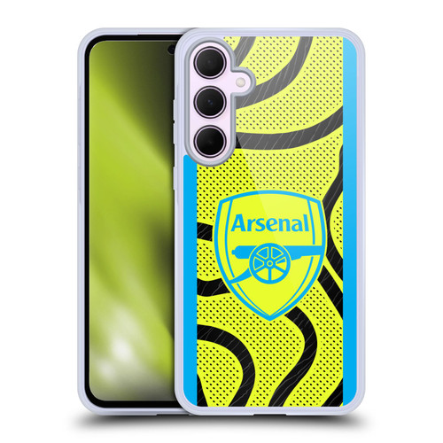 Arsenal FC 2023/24 Crest Kit Away Soft Gel Case for Samsung Galaxy A35 5G