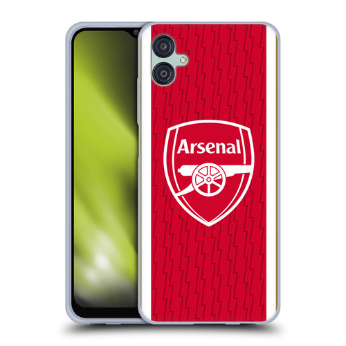 Arsenal FC 2023/24 Crest Kit Home Soft Gel Case for Samsung Galaxy M04 5G / A04e