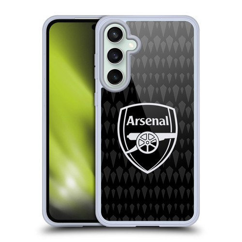 Arsenal FC 2023/24 Crest Kit Home Goalkeeper Soft Gel Case for Samsung Galaxy S23 FE 5G