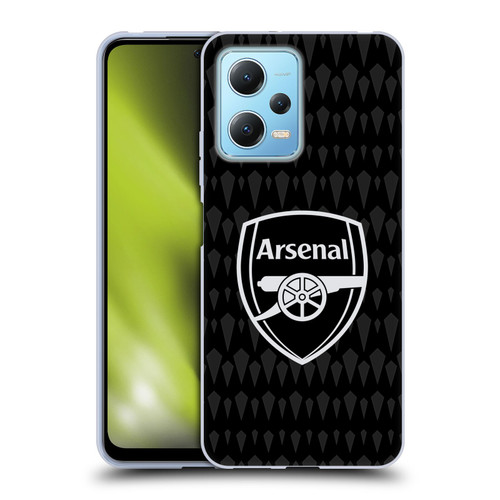 Arsenal FC 2023/24 Crest Kit Home Goalkeeper Soft Gel Case for Xiaomi Redmi Note 12 5G