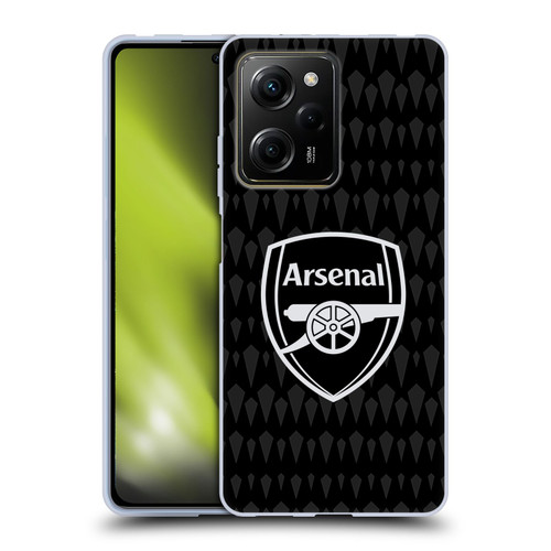Arsenal FC 2023/24 Crest Kit Home Goalkeeper Soft Gel Case for Xiaomi Redmi Note 12 Pro 5G