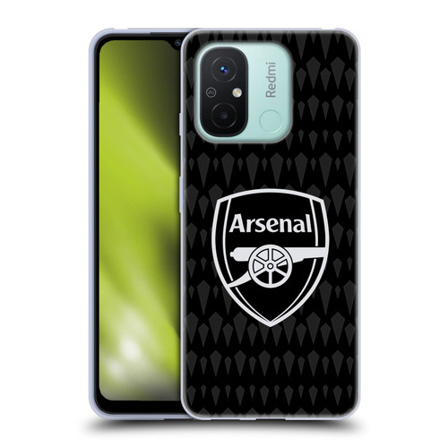 Arsenal FC 2023/24 Crest Kit Home Goalkeeper Soft Gel Case for Xiaomi Redmi 12C