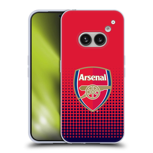 Arsenal FC Crest 2 Fade Soft Gel Case for Nothing Phone (2a)