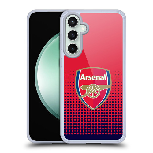 Arsenal FC Crest 2 Fade Soft Gel Case for Samsung Galaxy S23 FE 5G