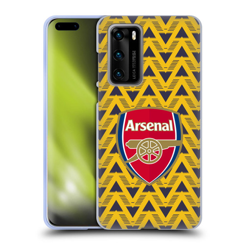 Arsenal FC Logos Bruised Banana Soft Gel Case for Huawei P40 5G