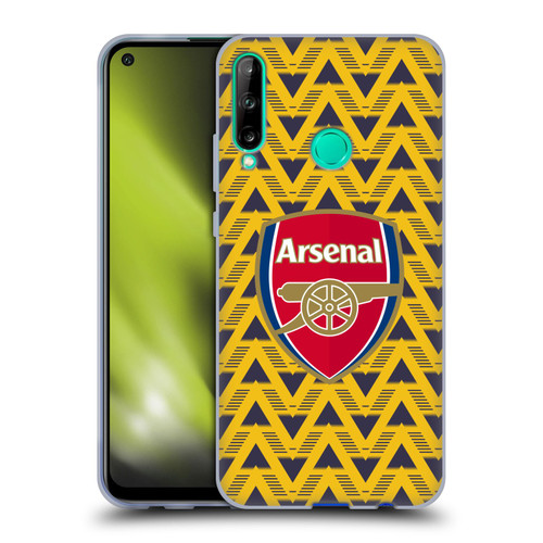 Arsenal FC Logos Bruised Banana Soft Gel Case for Huawei P40 lite E