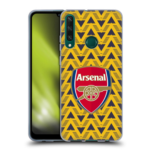 Arsenal FC Logos Bruised Banana Soft Gel Case for Huawei Y6p