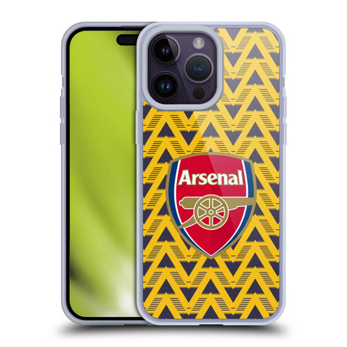 Arsenal FC Logos Bruised Banana Soft Gel Case for Apple iPhone 14 Pro Max