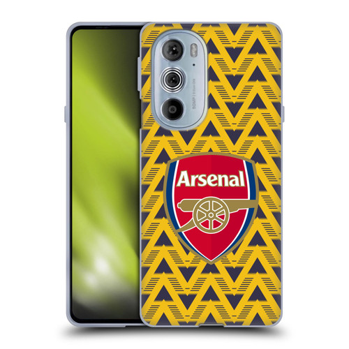 Arsenal FC Logos Bruised Banana Soft Gel Case for Motorola Edge X30