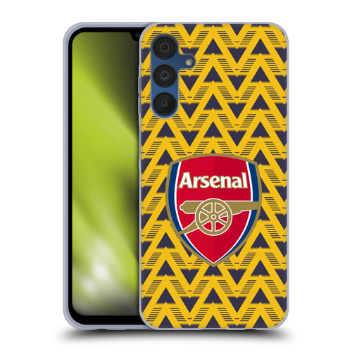 Arsenal FC Logos Bruised Banana Soft Gel Case for Samsung Galaxy A15