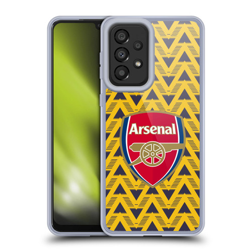 Arsenal FC Logos Bruised Banana Soft Gel Case for Samsung Galaxy A33 5G (2022)