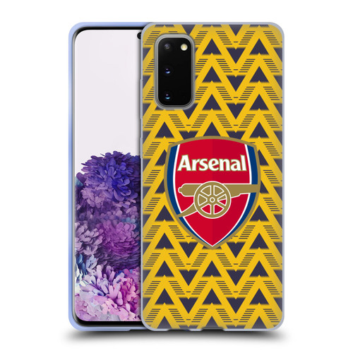 Arsenal FC Logos Bruised Banana Soft Gel Case for Samsung Galaxy S20 / S20 5G