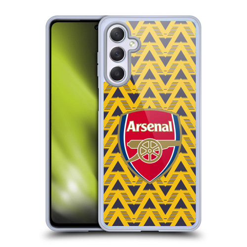 Arsenal FC Logos Bruised Banana Soft Gel Case for Samsung Galaxy M54 5G