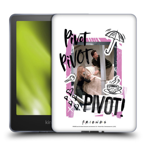 Friends TV Show Doodle Art Pivot Soft Gel Case for Amazon Kindle Paperwhite 5 (2021)