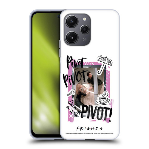Friends TV Show Doodle Art Pivot Soft Gel Case for Xiaomi Redmi 12