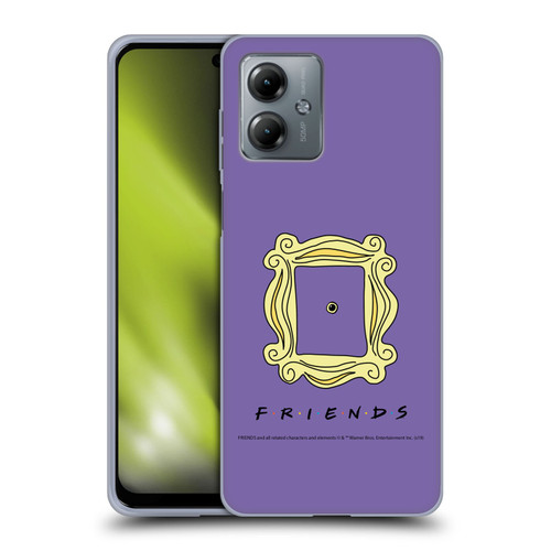 Friends TV Show Iconic Peephole Frame Soft Gel Case for Motorola Moto G14