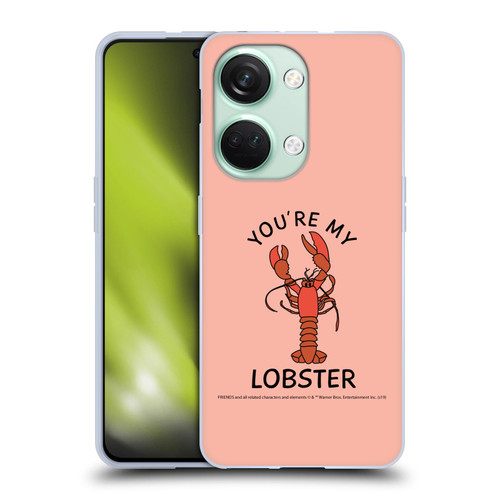 Friends TV Show Iconic Lobster Soft Gel Case for OnePlus Nord 3 5G