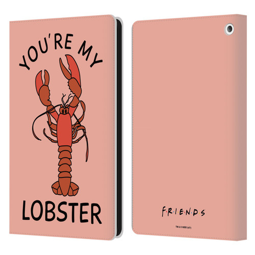 Friends TV Show Iconic Lobster Leather Book Wallet Case Cover For Amazon Fire HD 8/Fire HD 8 Plus 2020