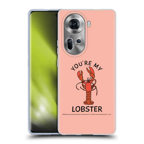 Friends TV Show Iconic Lobster Soft Gel Case for OPPO Reno11
