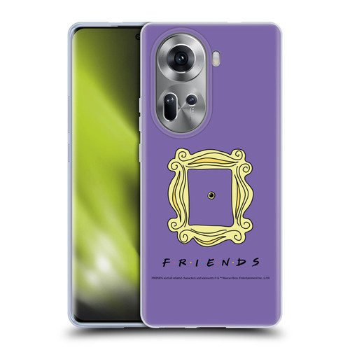 Friends TV Show Iconic Peephole Frame Soft Gel Case for OPPO Reno11