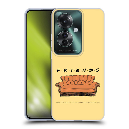 Friends TV Show Iconic Couch Soft Gel Case for OPPO Reno11 F 5G / F25 Pro 5G
