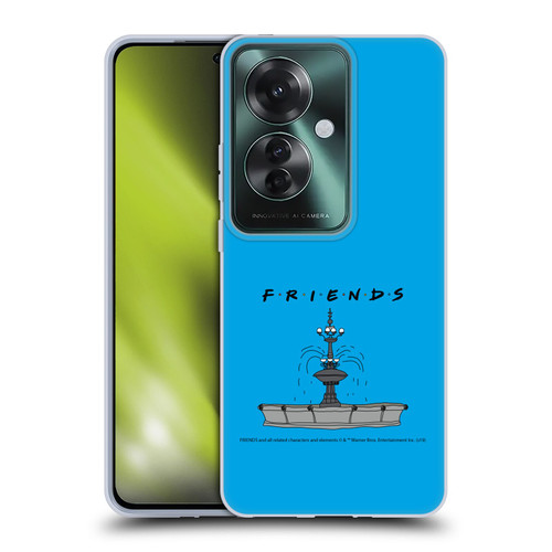 Friends TV Show Iconic Fountain Soft Gel Case for OPPO Reno11 F 5G / F25 Pro 5G