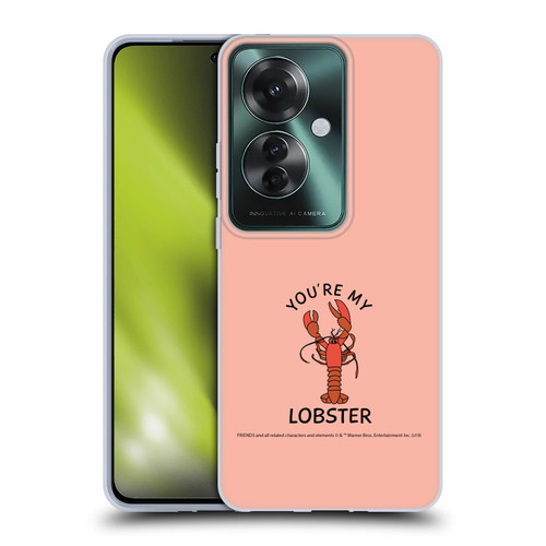Friends TV Show Iconic Lobster Soft Gel Case for OPPO Reno11 F 5G / F25 Pro 5G