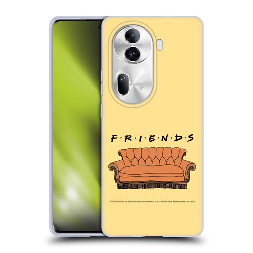 Friends TV Show Iconic Couch Soft Gel Case for OPPO Reno11 Pro