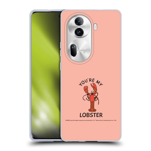 Friends TV Show Iconic Lobster Soft Gel Case for OPPO Reno11 Pro