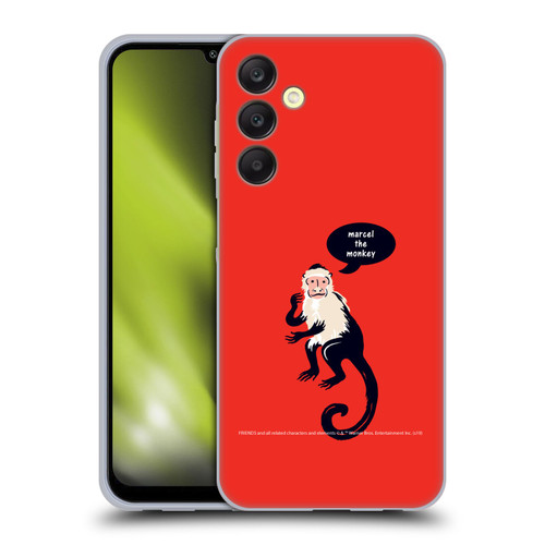 Friends TV Show Iconic Marcel The Monkey Soft Gel Case for Samsung Galaxy A25 5G
