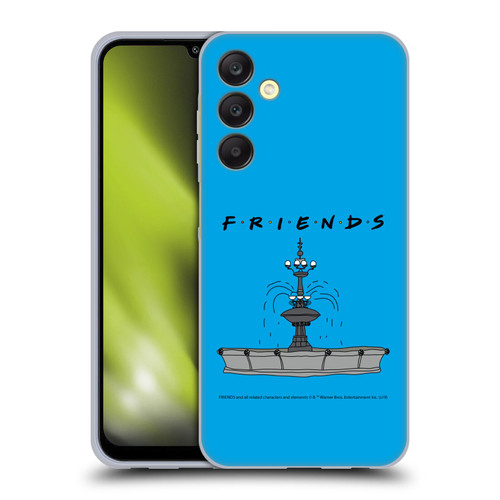 Friends TV Show Iconic Fountain Soft Gel Case for Samsung Galaxy A25 5G
