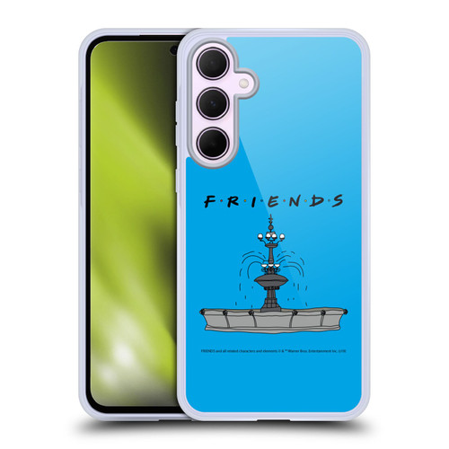 Friends TV Show Iconic Fountain Soft Gel Case for Samsung Galaxy A35 5G