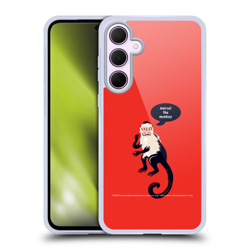 Friends TV Show Iconic Marcel The Monkey Soft Gel Case for Samsung Galaxy A35 5G