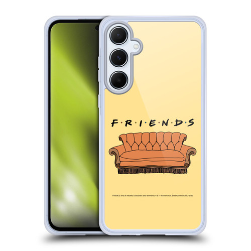 Friends TV Show Iconic Couch Soft Gel Case for Samsung Galaxy A55 5G