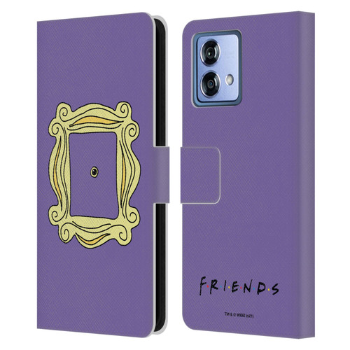 Friends TV Show Iconic Peephole Frame Leather Book Wallet Case Cover For Motorola Moto G84 5G