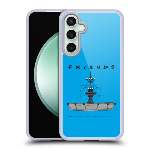 Friends TV Show Iconic Fountain Soft Gel Case for Samsung Galaxy S23 FE 5G