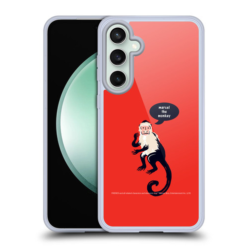 Friends TV Show Iconic Marcel The Monkey Soft Gel Case for Samsung Galaxy S23 FE 5G & MagSafe
