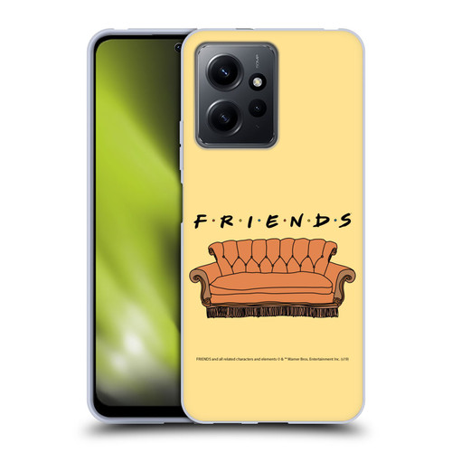 Friends TV Show Iconic Couch Soft Gel Case for Xiaomi Redmi Note 12 4G