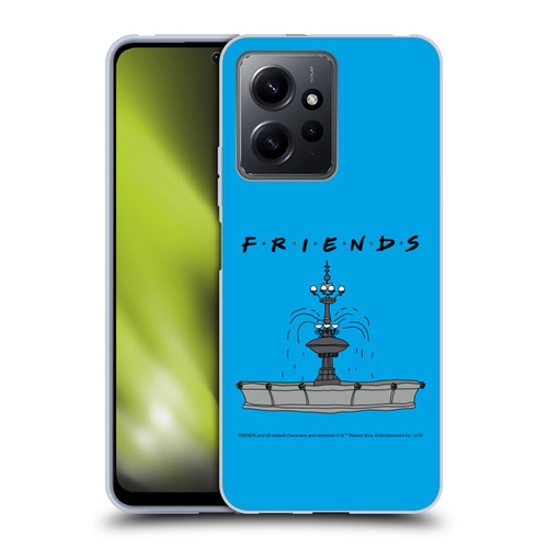Friends TV Show Iconic Fountain Soft Gel Case for Xiaomi Redmi Note 12 4G
